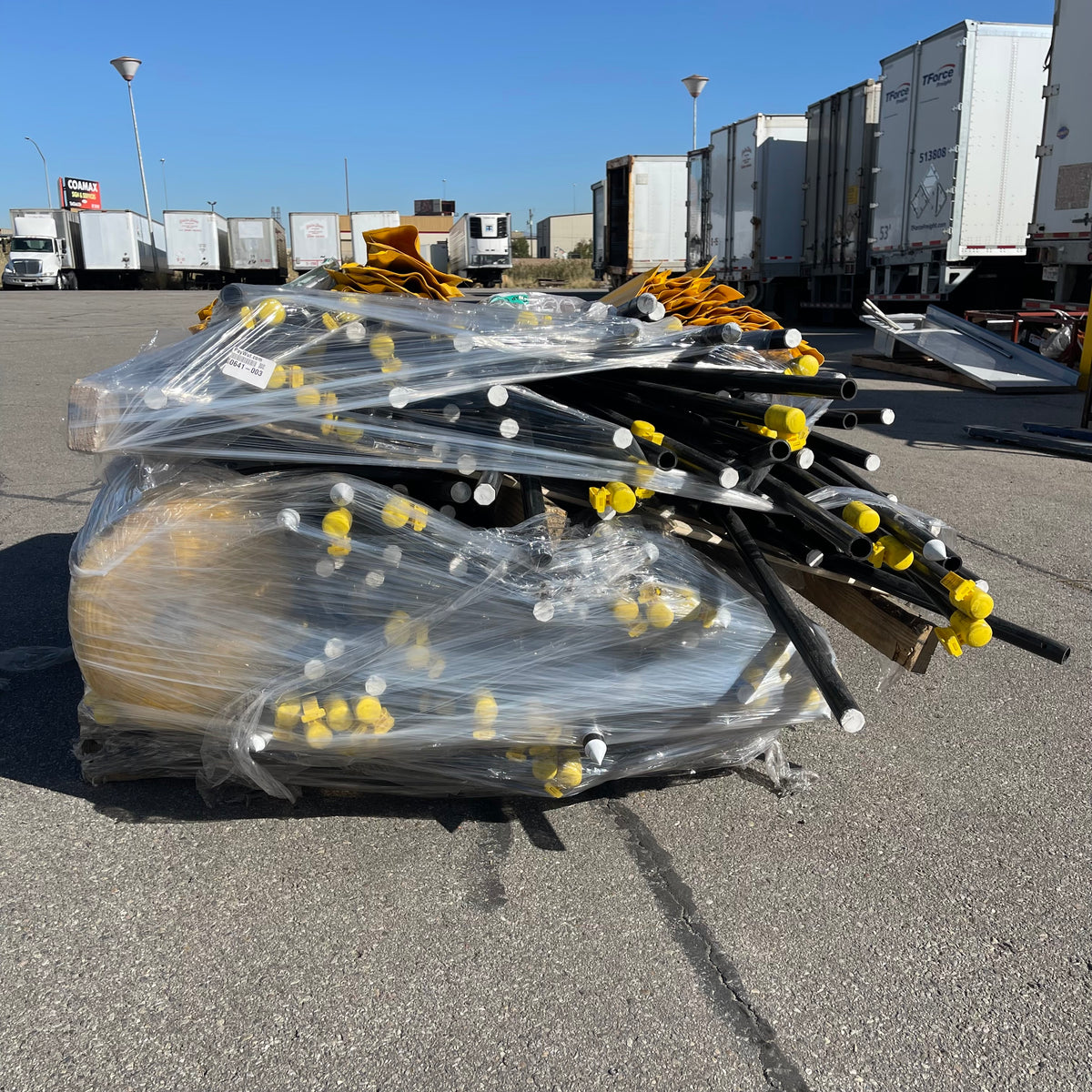 CIRCO(?) Carport/Greenhouse Parts Black & Yellow