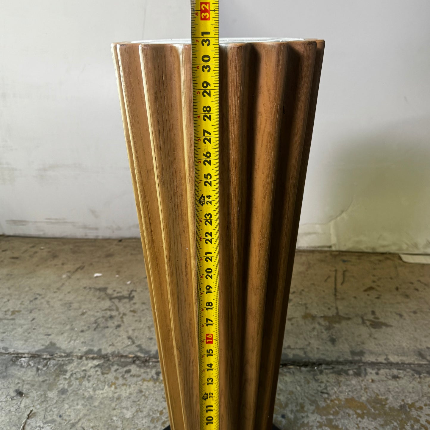 URBAN OUTFITTER Wooden Table for Decoration  10.5"D x 31"H Wood 95119