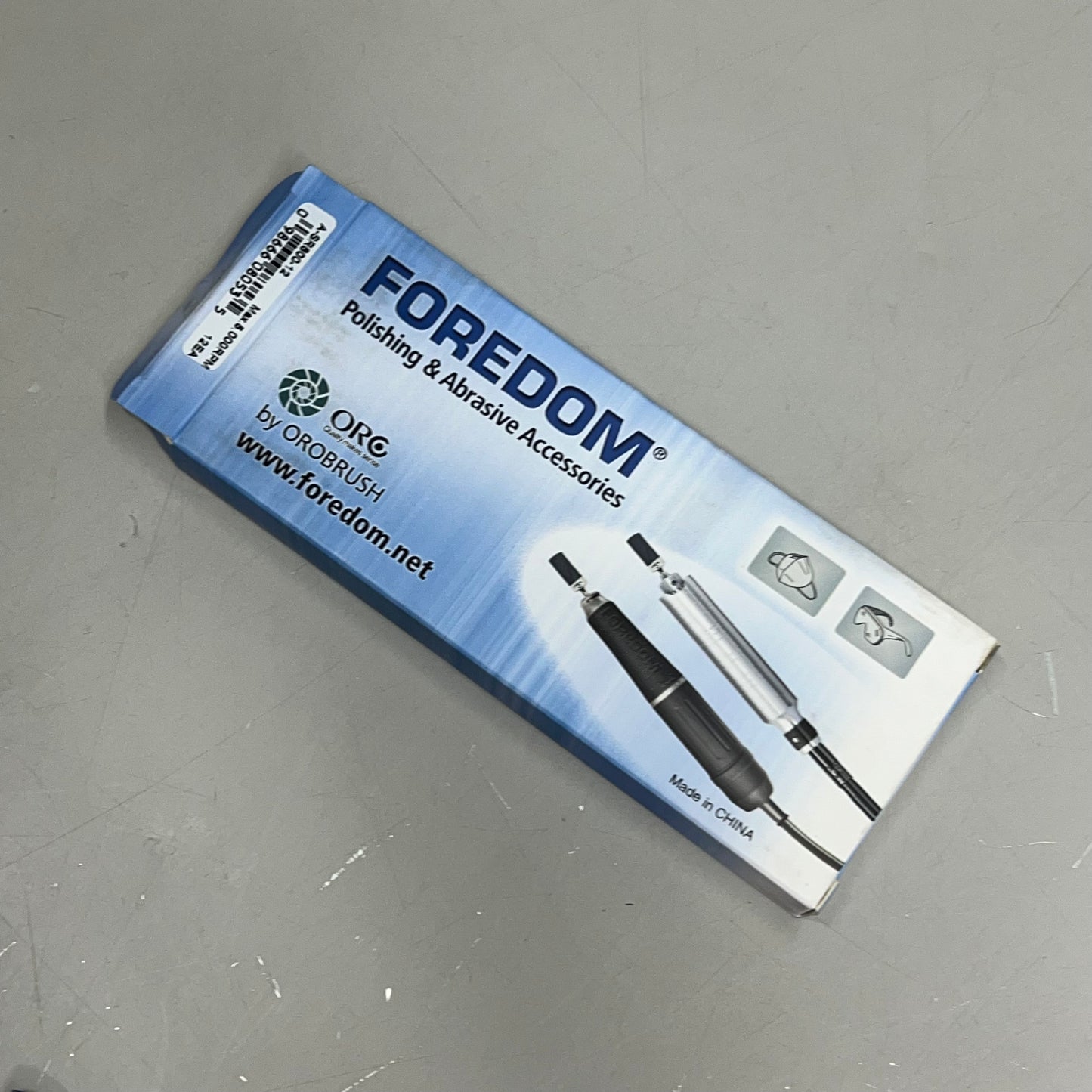 FOREDOM (12 PACK) Polishing/Abrasive Shank Sandpaper Rolls 600 Grit A-SR600