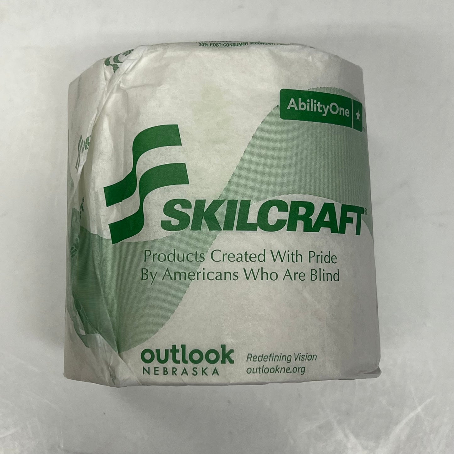 ZA@ SKILLCRAFT (96 ROLLS) Toilet Paper 2 Ply Individually Wrapped  550 Sheets Per Roll White