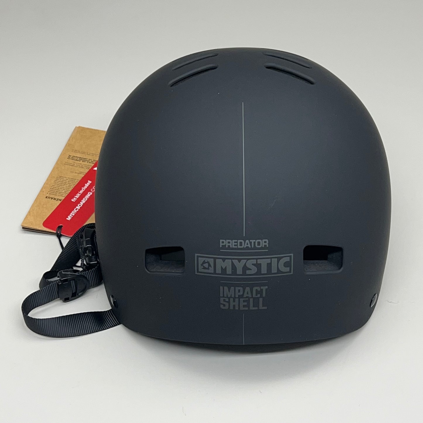 MYSTIC Predator Helmet Small Brim Dial System Unisex Sz L/XL Black 35409.180162