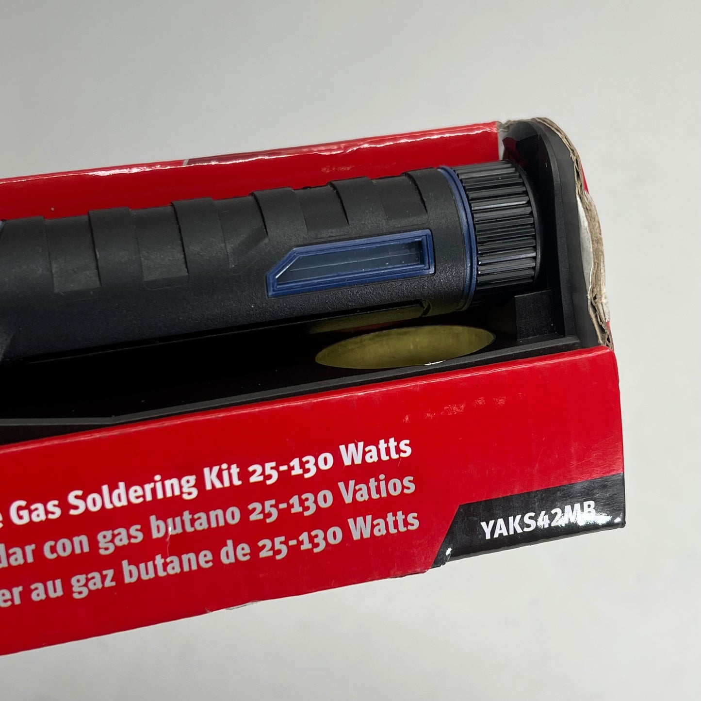 SNAP ON Butane Gas Soldering Kit All-in-one Ignition Switch Blue YAKS42MB