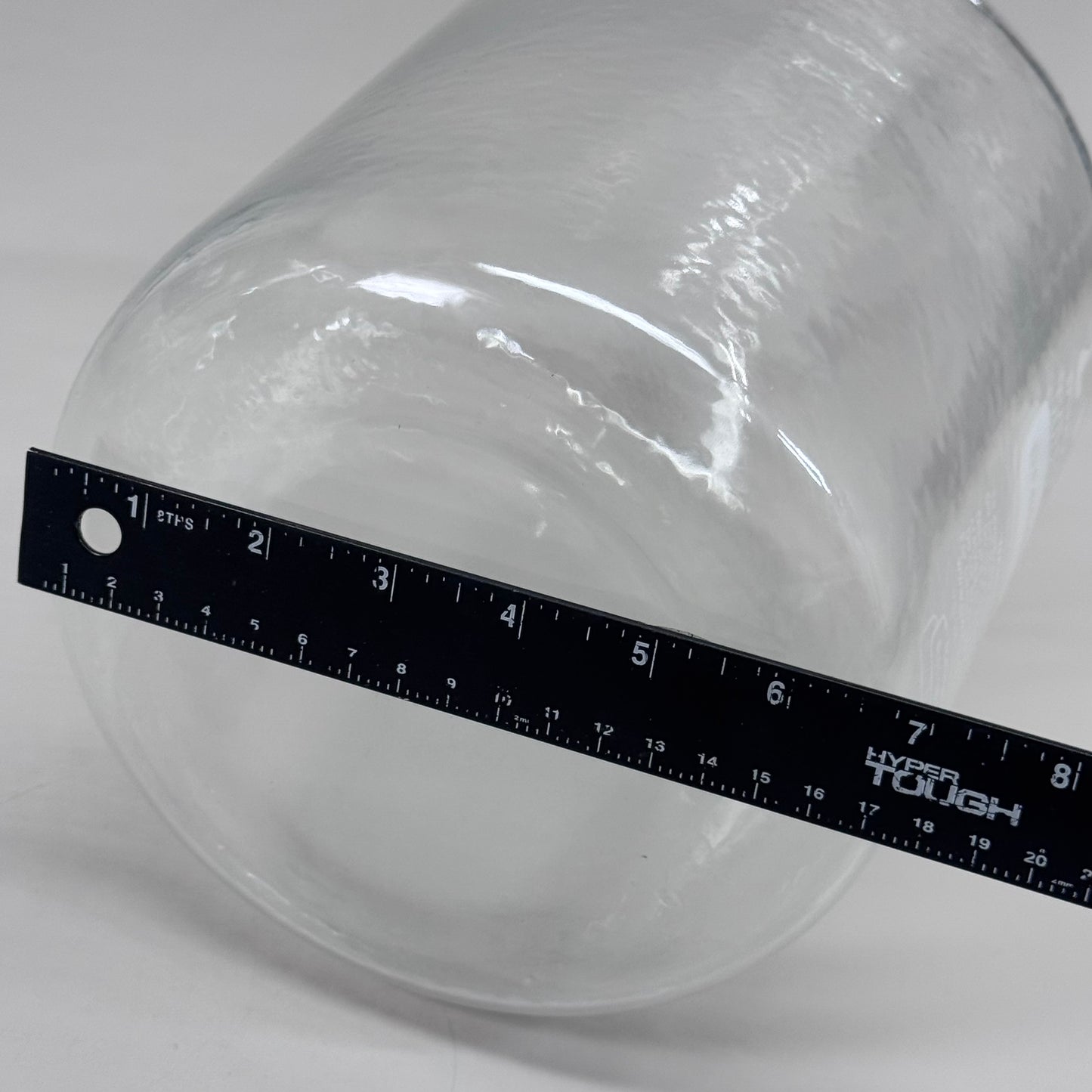 DURAN Plastic Coated Round Laboratory Bottle 5000 mL Clear 218057308 Like New