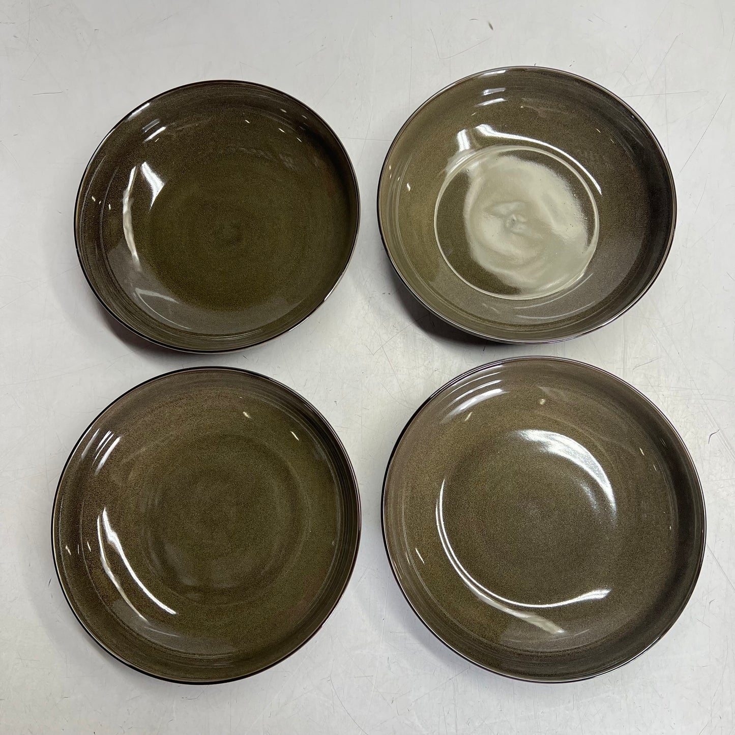 LUZERNE (4 PACK) Rustic Medium Bowl  10.25" Dia Chestnuts LZ301-RT6102026