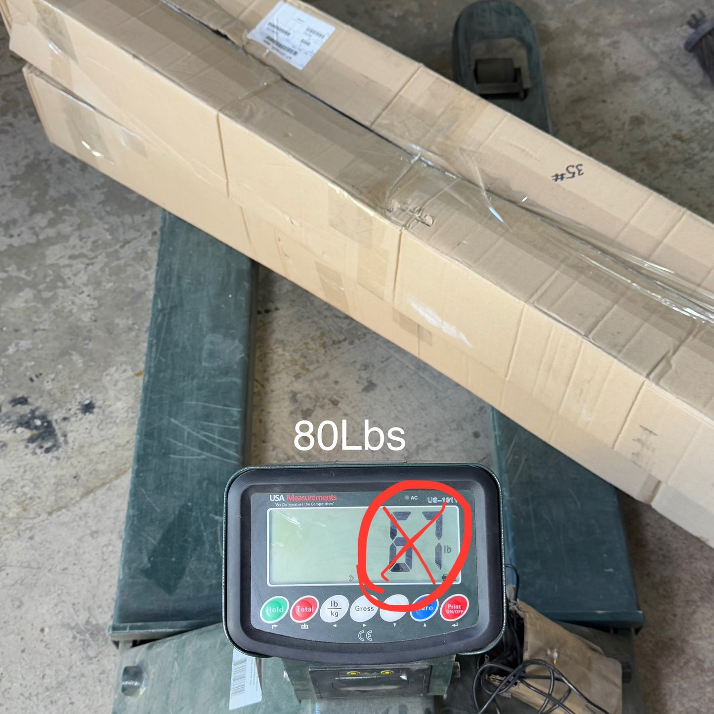 ROUND ONE SOUTHRIDGE (2 boxes/10 Pcs) Tension Rod Assy Sz 44”-53”L