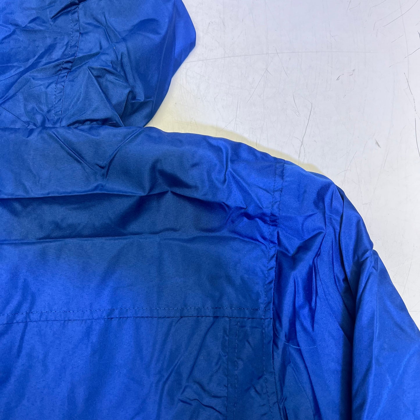 WHALES TAIL PERFORMANCE  Fleece Lined Windbreaker Jacket Boy's Sz 16/18 Blue