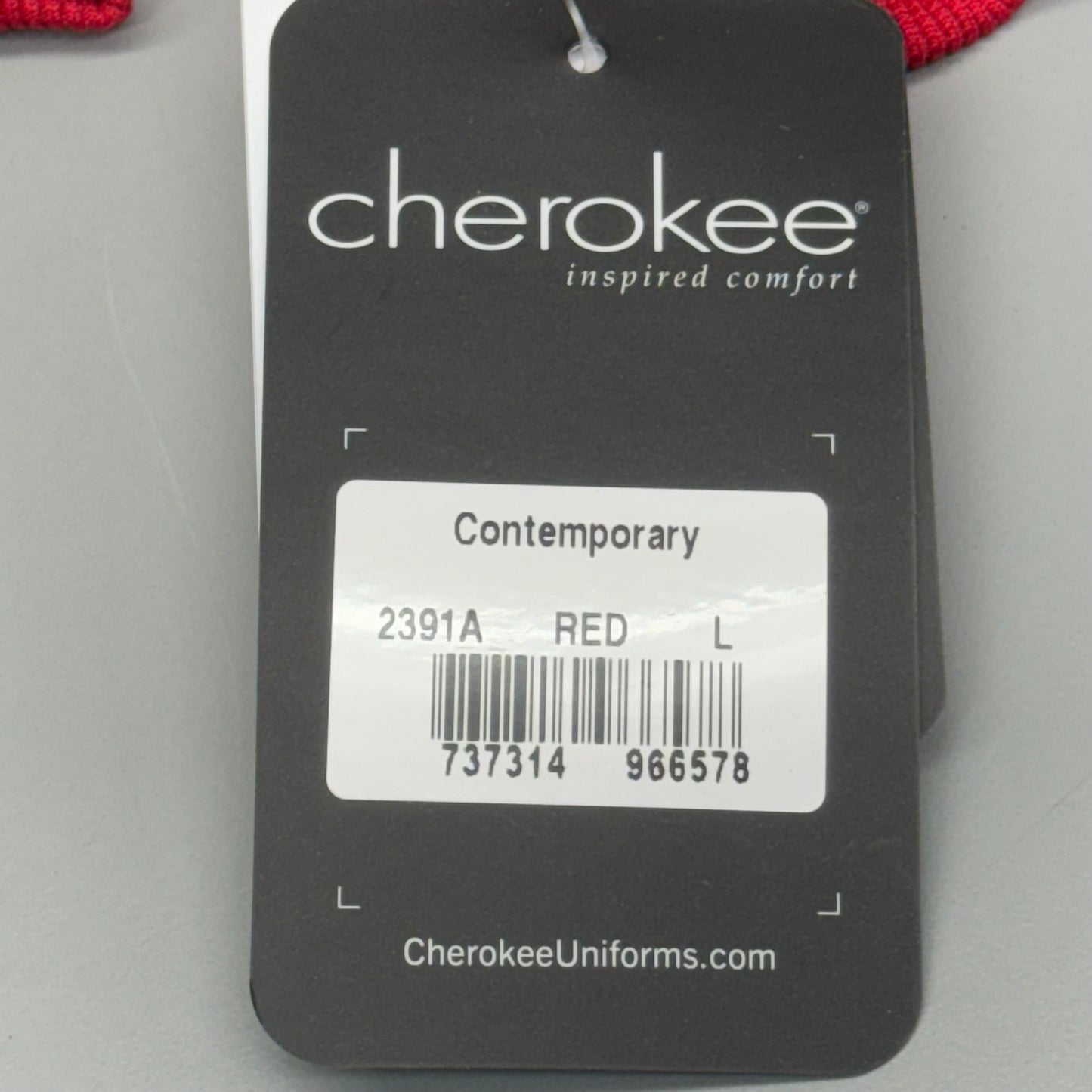 CHEROKEE Front Zip Jacket 2391A Sz: L