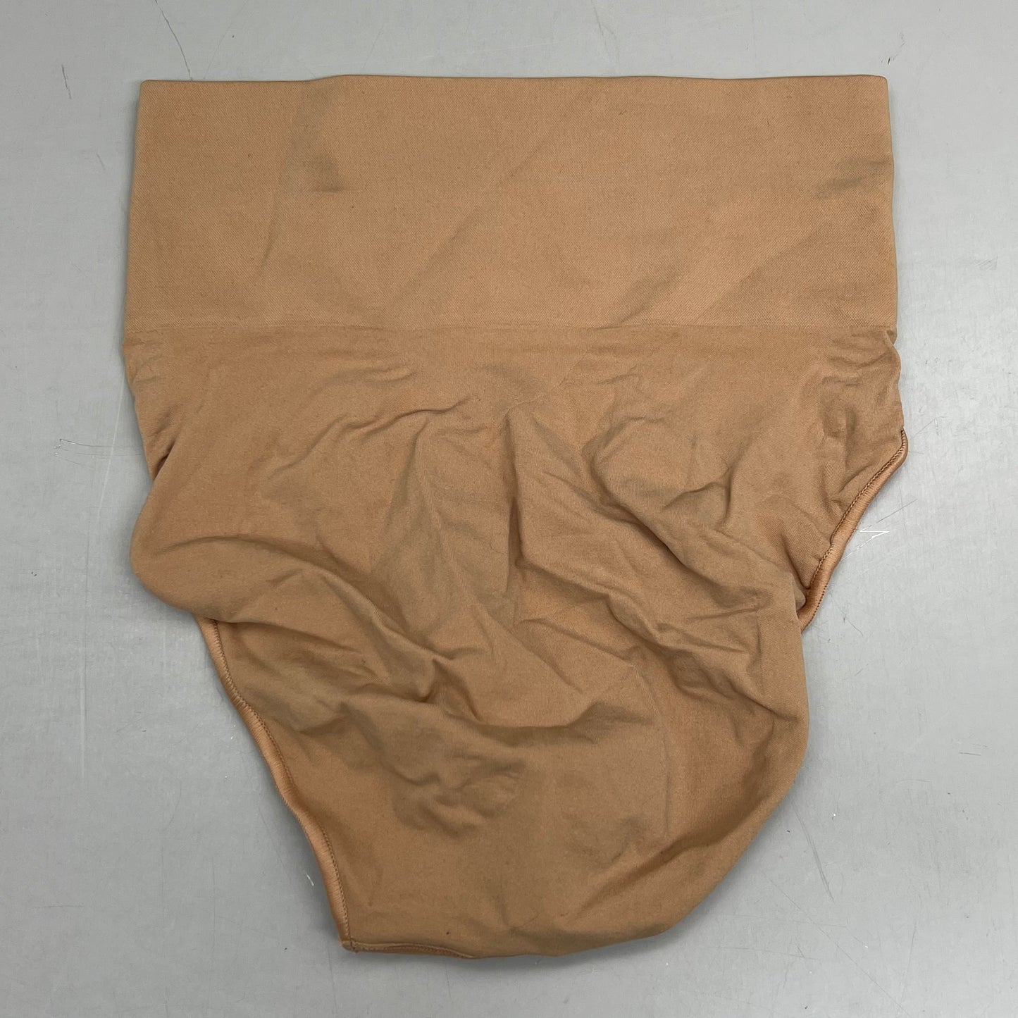 SKIMS Seamless Sculpt Mid Waist Brief Strong Compression Women's Sz L/XL Ochre