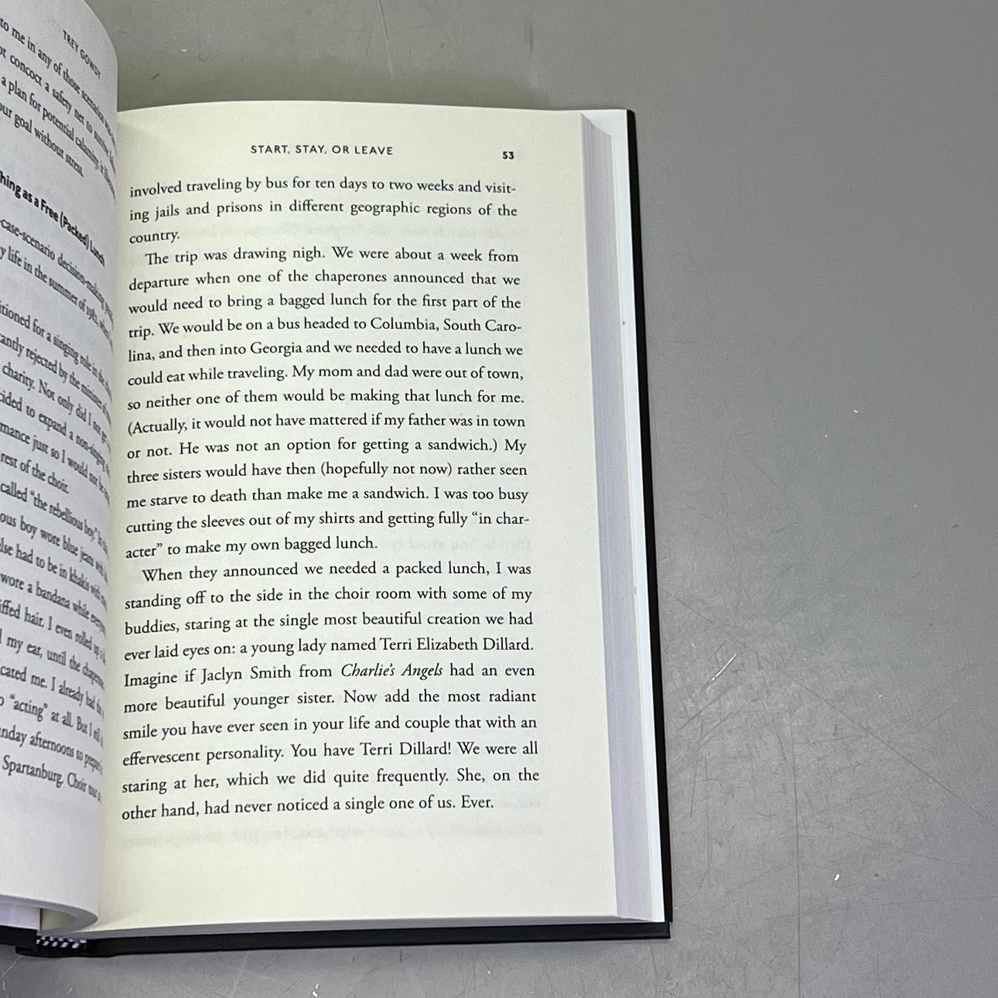 START, STAY, OR LEAVE The Art Of Decision Making By Trey Gowdy Hardback Book