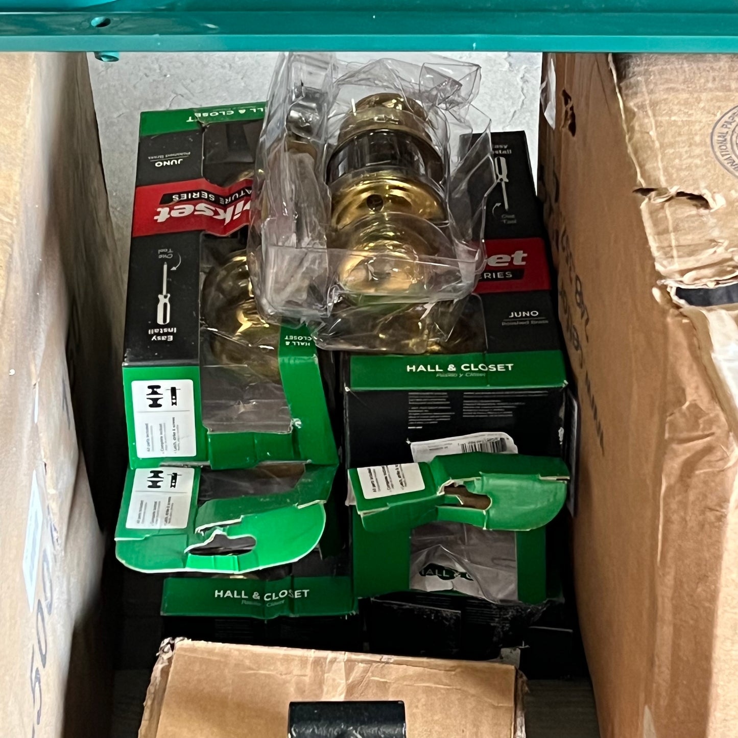 ZA@ Pallet of MIXED Gorilla Playground Hardware & Window, Building Material, Tripod Stand, Chrome Shelving Organization & More! (AS-IS)