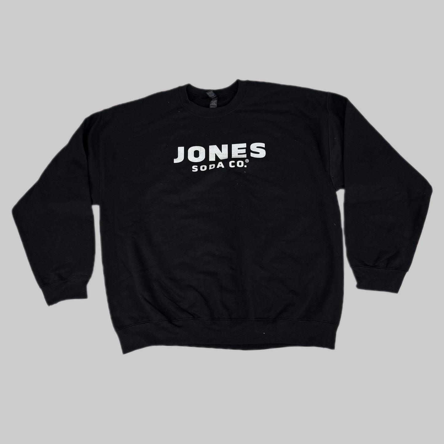 GILDAN Jones Soda Co. Branded Sweatshirt Men's SZ XL Black
