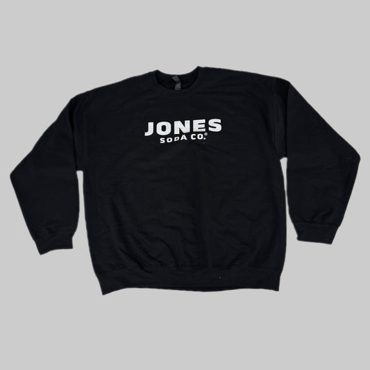 GILDAN Jones Soda Co. Branded Sweatshirt Men's SZ XL Black