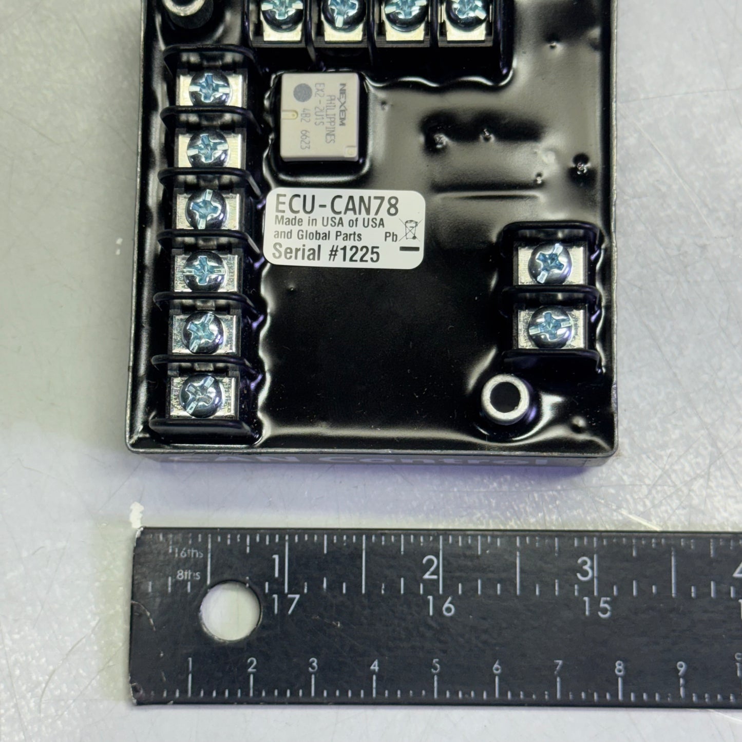 ECU-CAN78 Automatic Engine Control Unit 3" x 3" x 1.5" Black 1225