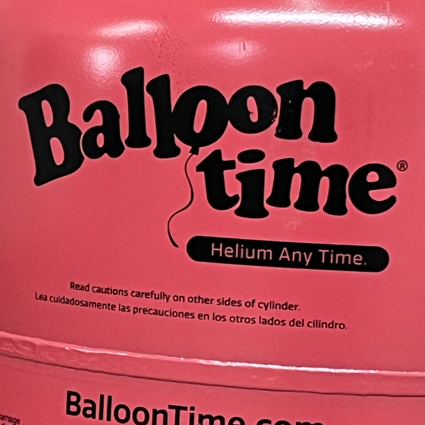 BALLON TIME Jumbo Helium Kit Contains 14.9 Cubic ft w/Balloons As-is Damaged Box