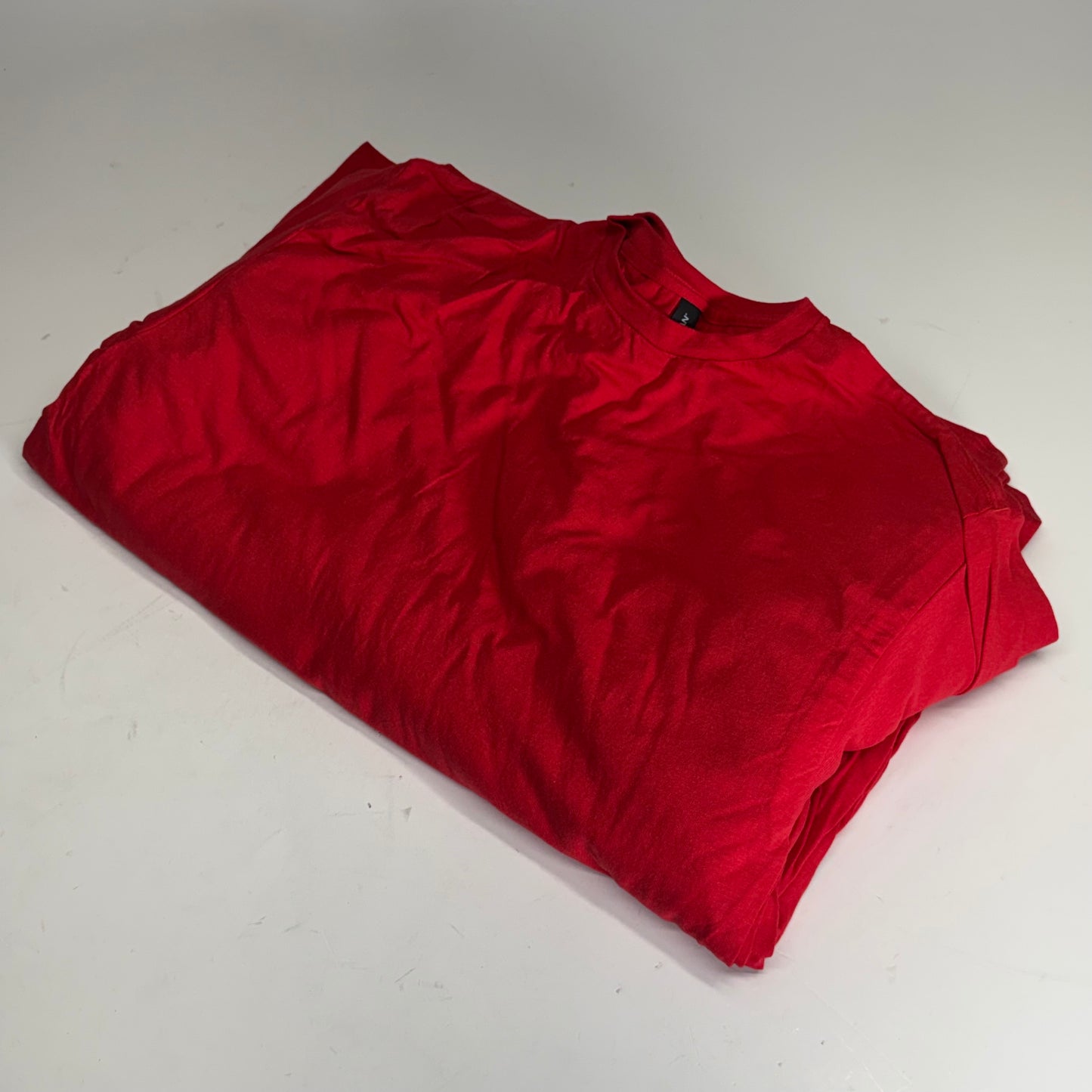 ZA@ GILDEN (12 PACK) Unisex Heavy Cotton T-shirts Short Sleeve Unisex Sz XL Red