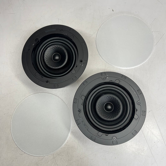 SONANCE (PAIR) 2-Way Ceiling Speakers Visual Experience 6-1/2"  Black 96012