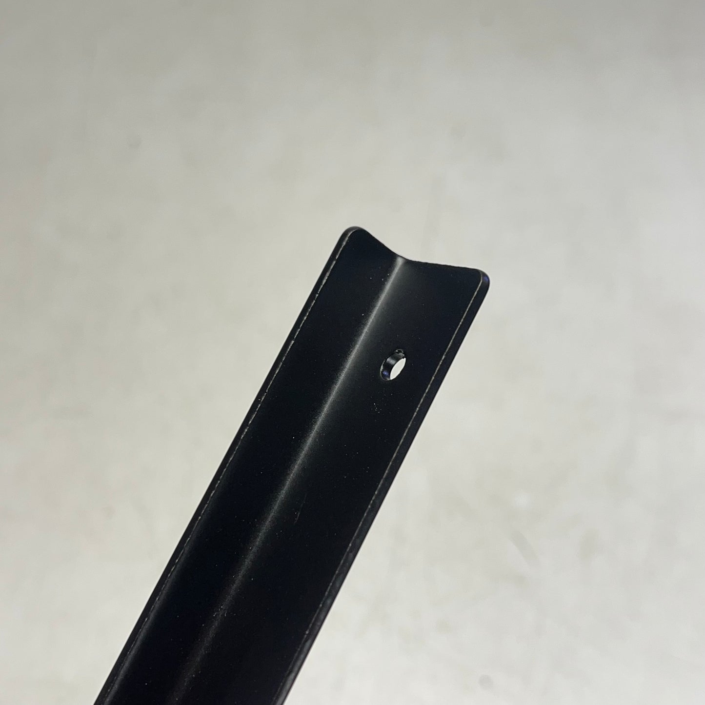 UDIZINE Shelf Bracket Set (L&R) 10"-12" Wood or Glass Shelves  Black VR115DB