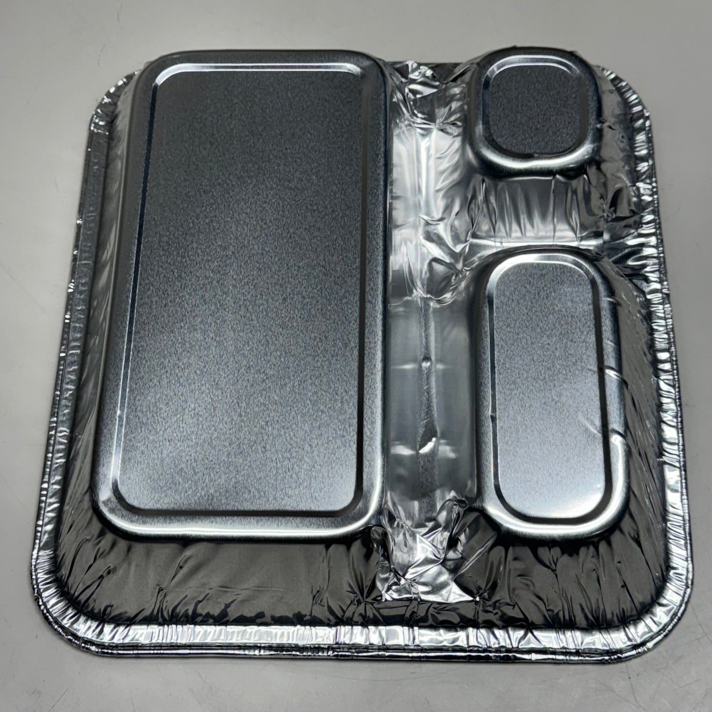 ZA@ D&W (250 Pcs) Disposable Aluminum Pans with Lids - Foil Containers for Takeout Food Sz 9.5”Lx7”Wx2”H (AS-IS, New Other) A