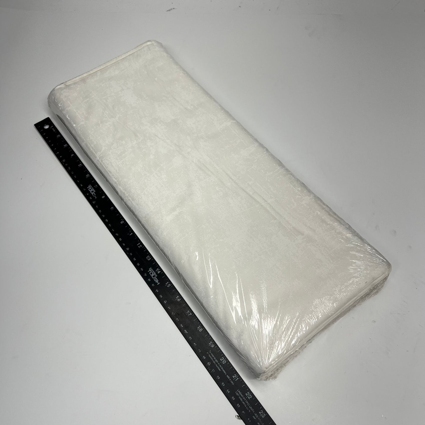 NORTHCOTT Canvas Basics Cracked Texture Design 15 Yds White Wash 9030-10
