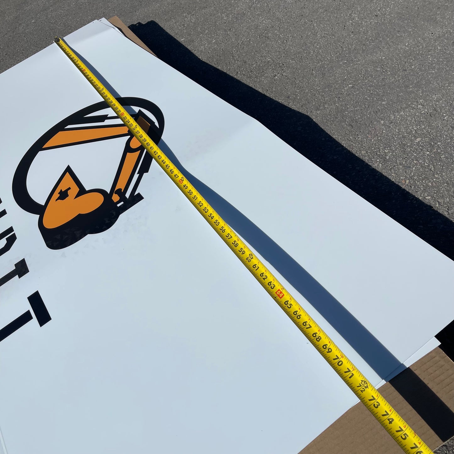 ZA@ MIXED Aluminum Signs 72”x48” (AS-IS)