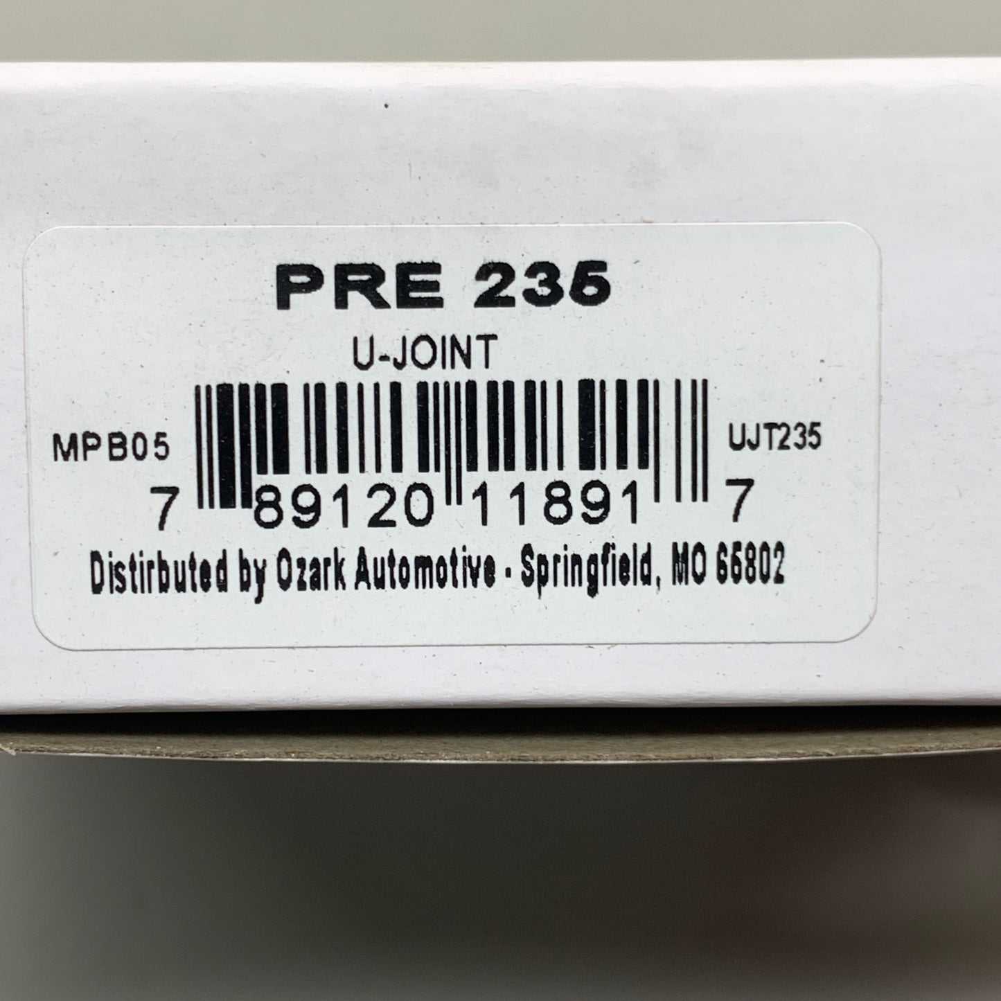 WJB (2 PACK) Universal Joint Case-Hardened Steel Construction PRE 235 UJT235