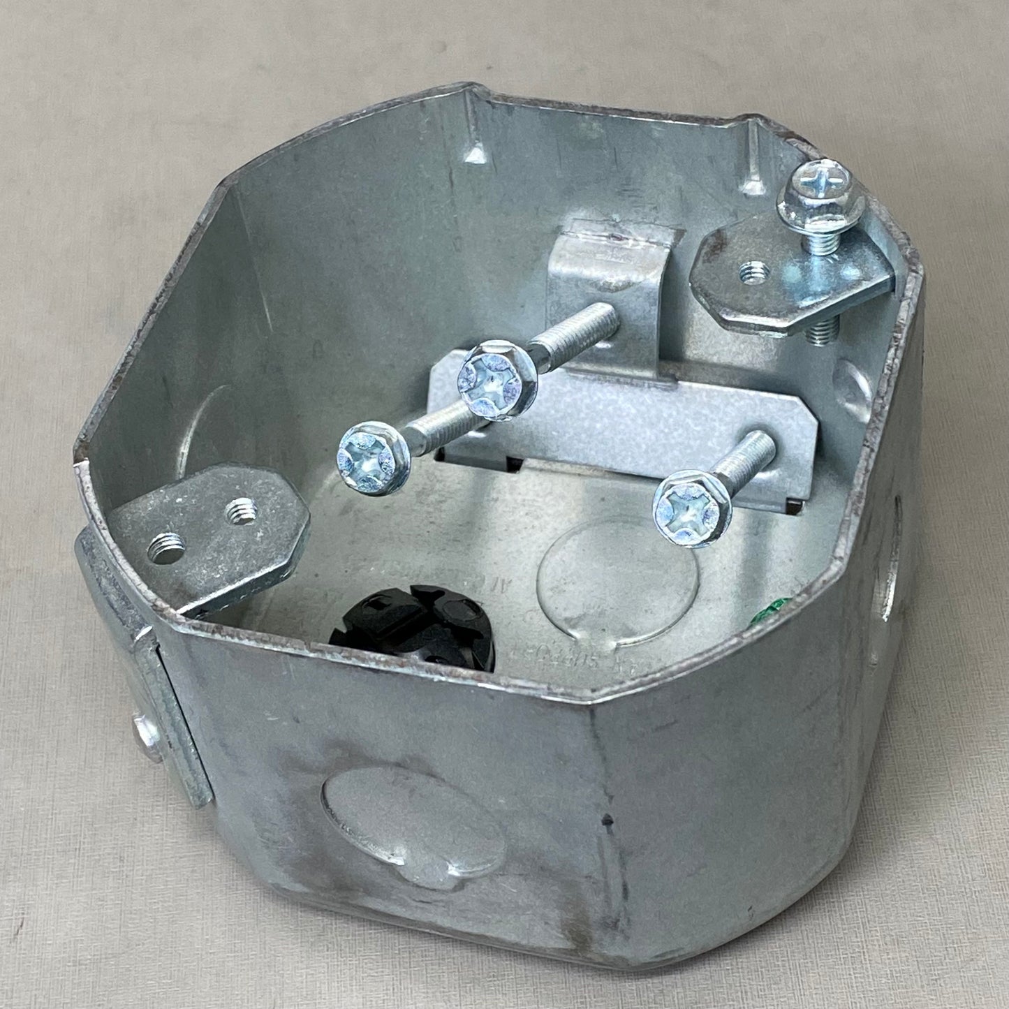 ARLINGTON Steel Ceiling Fan Support Box 2-3/8" Silver FBS1423