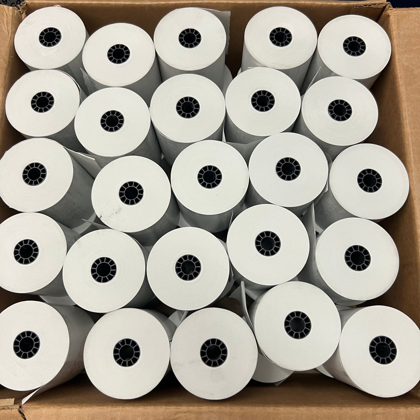 (50 Pack) Thermal Cash Register Paper 3 1/8"x230' White 50RL/CS