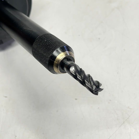 KENNAMETAL Cat 50 Taper Shank End Mill Holder ~7/16" Hole Dia CV50EM038650 (Used)