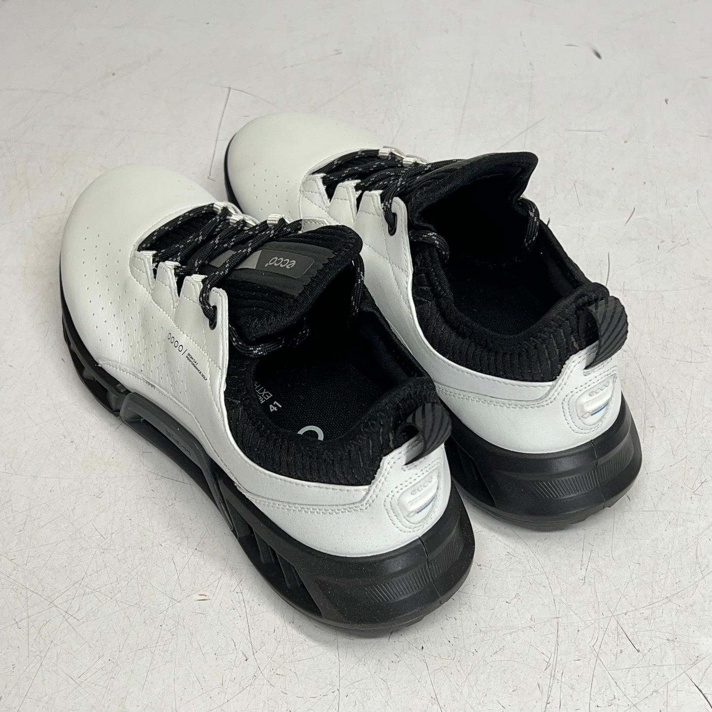 ECCO Biom C4 Golf Shoes W/ Gore-tex Surround Men's Sz 7-7.5 White 130404