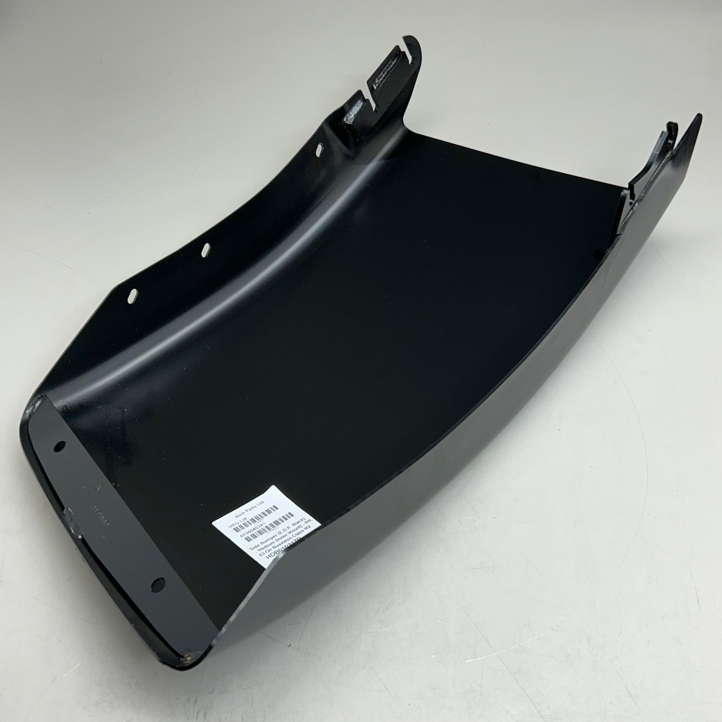 RICH PARTS Passenger Side Inner Bumper End For Freightliner Black M2-08-14