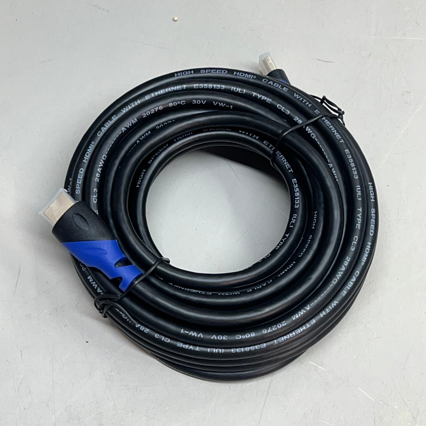 ZA@ MULTICOMP PRO High Speed HDMI Cable W/ Ethernet 28 AWG  25' Black 24-14708