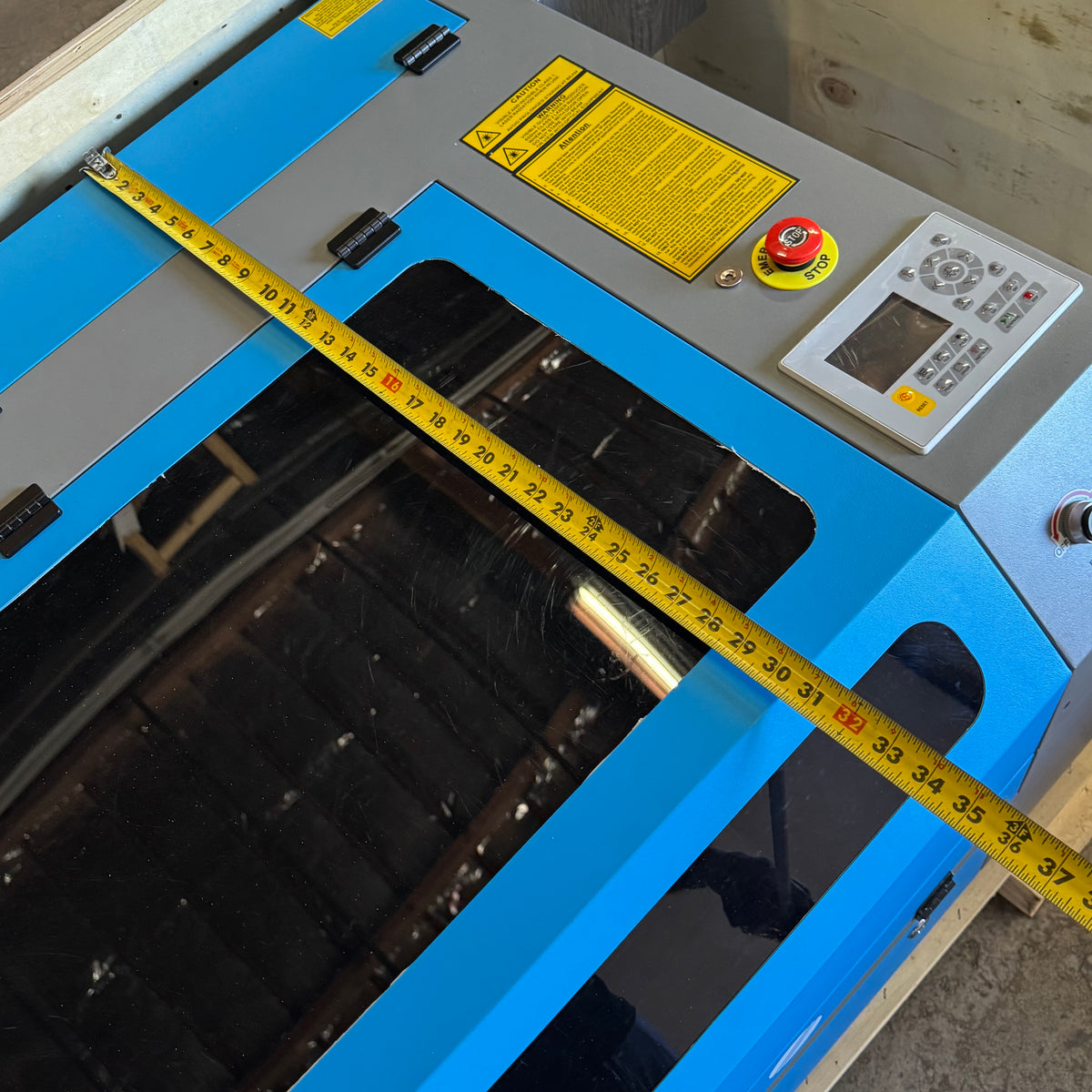 OMTECH Laser Cutter Machine 48"W x 31"L x 27"H Grey US5-0705-U2