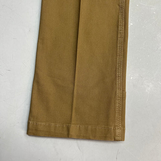 NOBLE OUTFITTERS Tug Free Utility Stretch Canvas Work Pant Women's Sz 12 Coyote