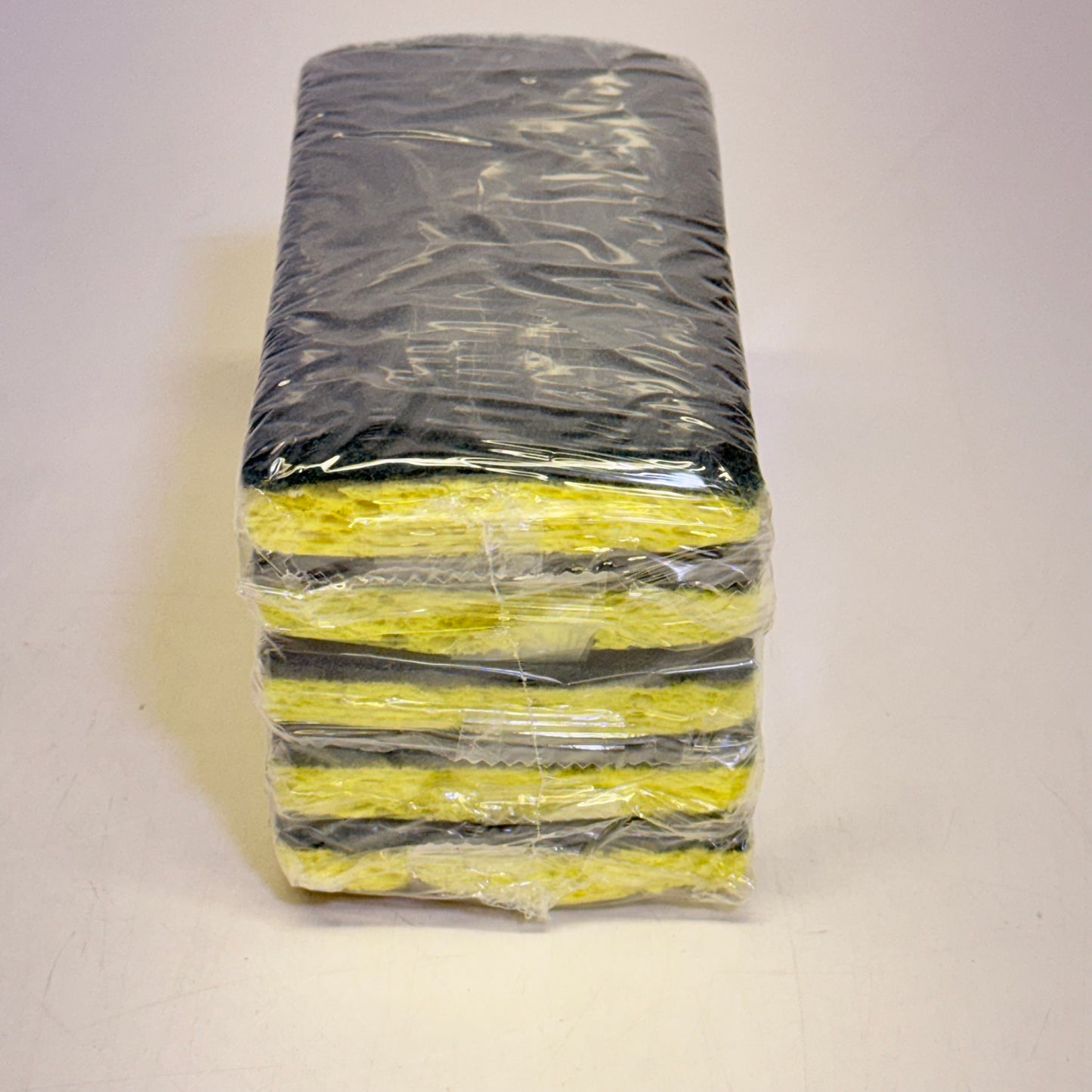 AMERICO (20 COUNT) Scouring Sponge Medium Duty 3.18" X 6.25" Yellow/Green 745