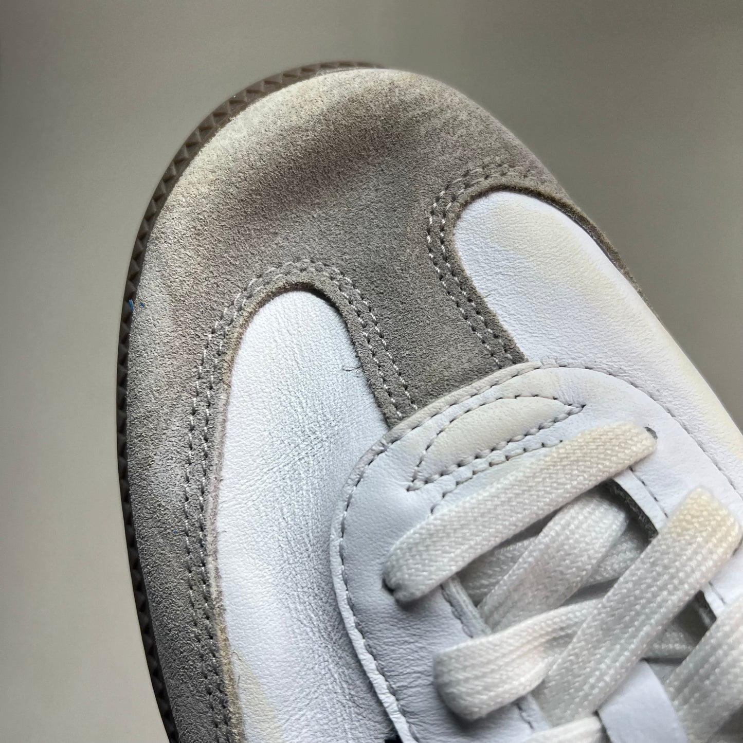 ZA@ ADIDAS Samba OG Sneaker Regular Fit Men's Sz 9.5 Black/White/Grey B75806 (As-is)