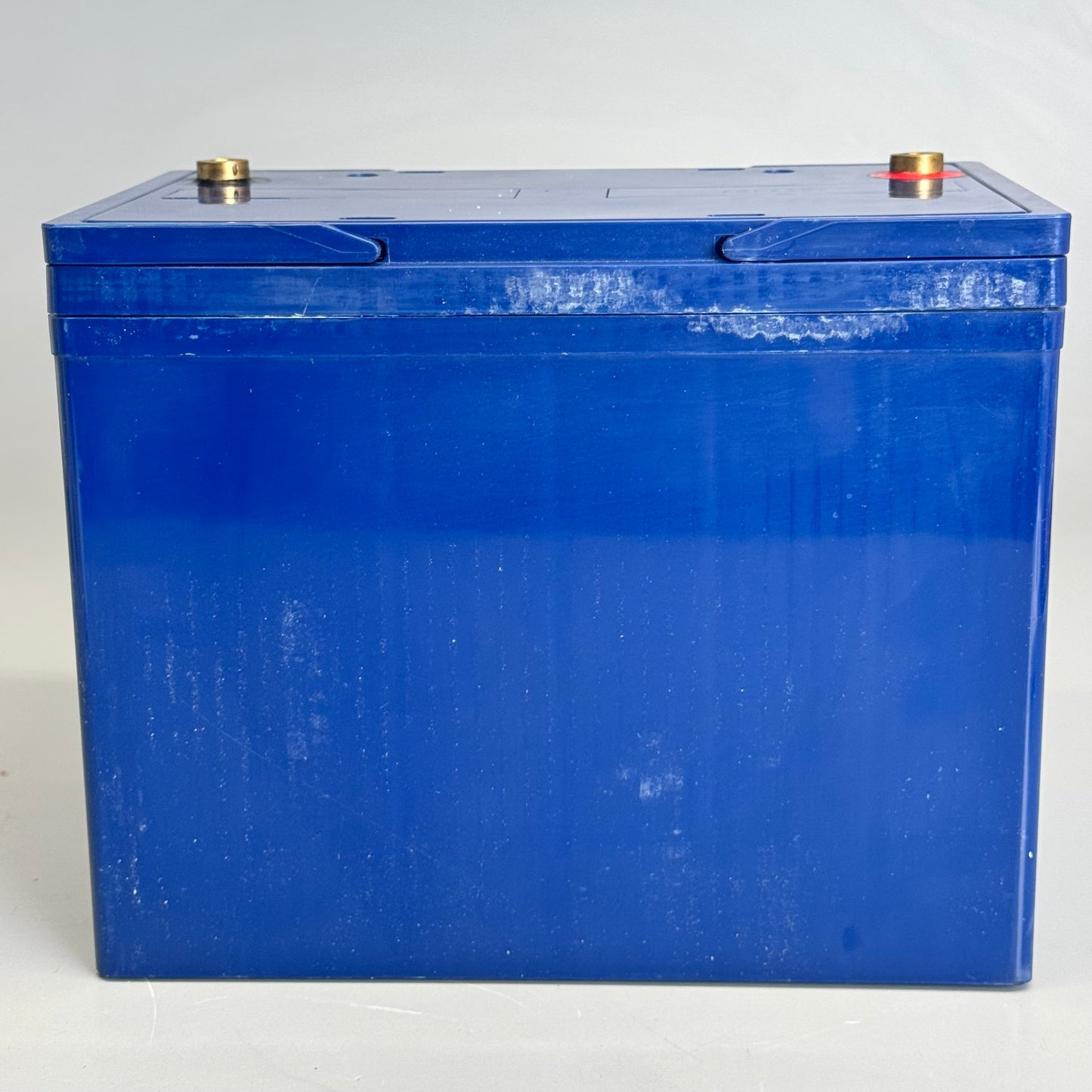 WESTINGHOUSE Battery WHB75AH Size 10”Lx6.5”Wx8”H Blue Used