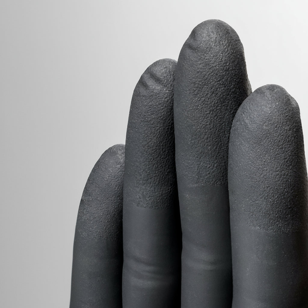 PROWORKS (2 PACK, 200 GLOVES) Powder Free Nitrile Examination Gloves XXL Black