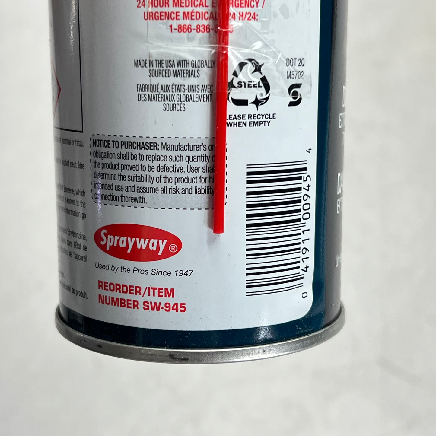 ZA@ SPRAYWAY (2 PACK) Silicone Spray 11 Oz -40°C To 204°C Colorless SW-945