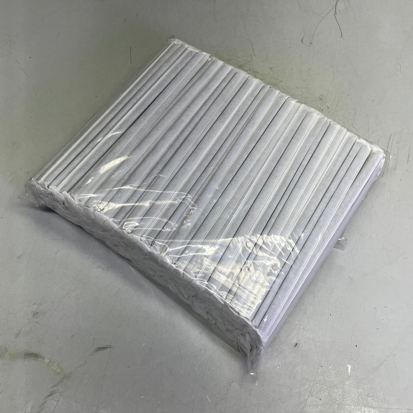 ZA@ SPRING GROVE (500 PACK) Wrapped Jumbo Straws 9-1/4" Black V04887