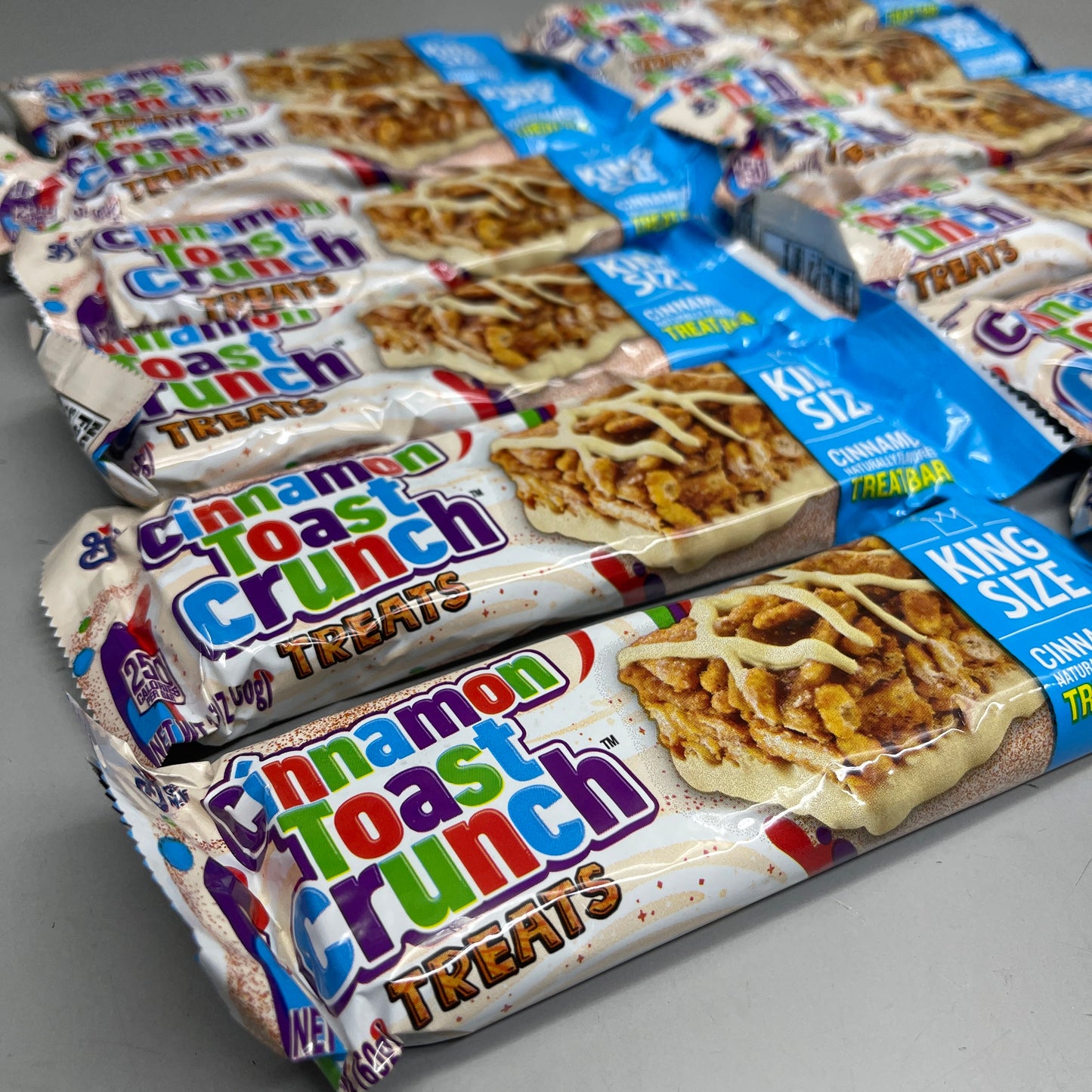 ZA@ GENERAL MILLS (12 PACK, 2.1 oz Each) Cinnamon Toast Crunch Treats Bars BB 03/25