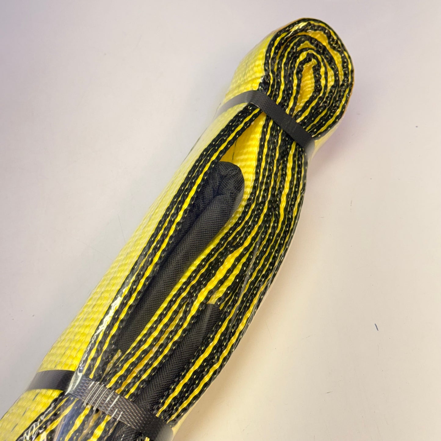 MYTEE (2 PACK) 2" X 8 Ft Web Sling Twisted Eye & Eye 2-Ply Tow Strap Lifting EERSL-28