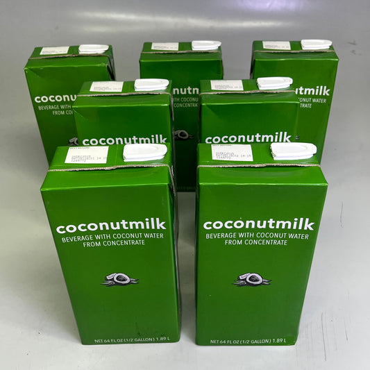 ZA@ STARBUCKS (8 PACK) Coconut Milk Beverage From Concentrate 64 fl oz BB 03/26 (As-is)