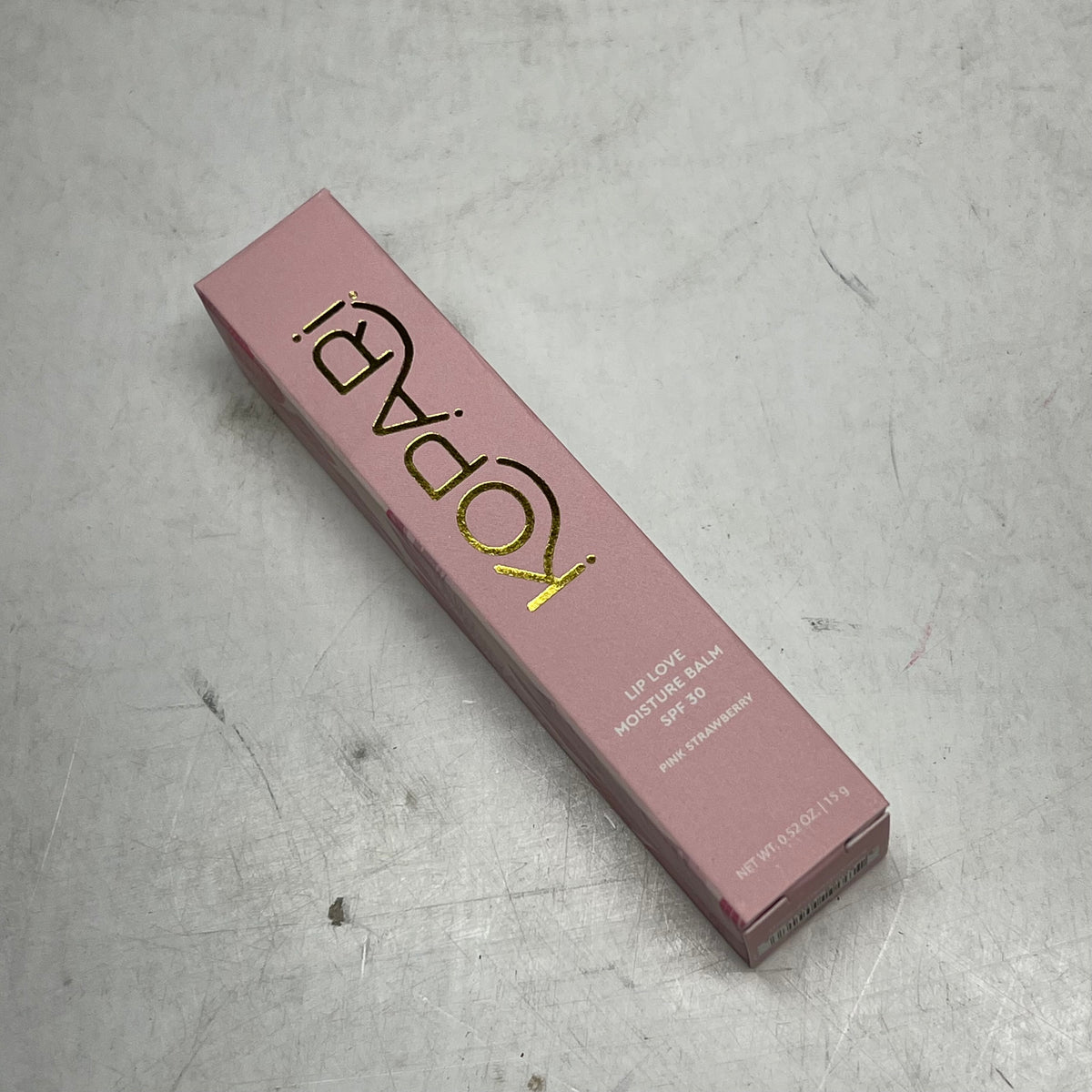 KOPARI  Lip Love Moisture Balm Spf30 Moisture & Smoothing 0.52oz Strawberry Pink