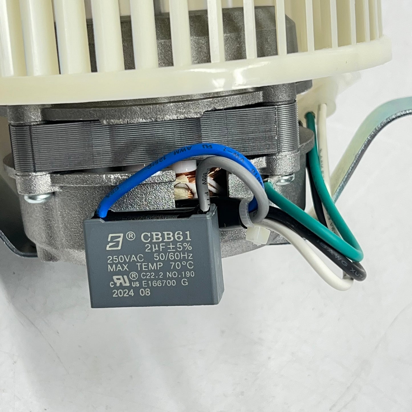 AIR KING Contractor Pack Motor Blade & Grill 90 CFM 25 Sones White BFQ90MBG