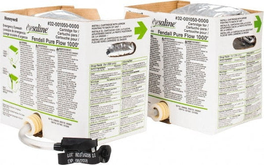 Z@ HONEYWELL Eyesaline Fendall Pure Flow 1000 Emergency Eyewash 2 Cartridges, 3.5 Gal 32-001050-0000