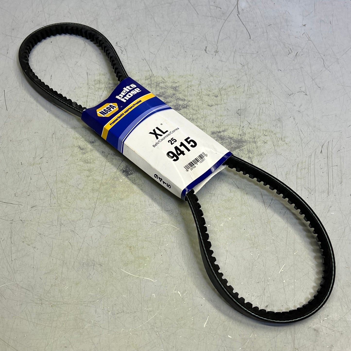 NAPA EPDM High Capacity V-Belt XL HC50 15/32" x 42 1/8" Black 259415