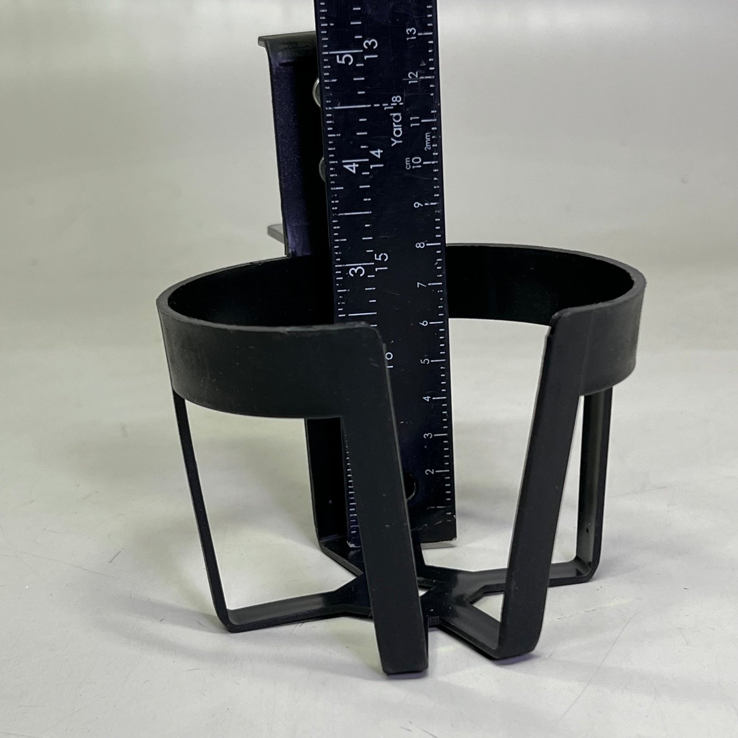 ZA@ (10 PACK) Plastic Drink Holder Sz 5" H x 4" D, Black C