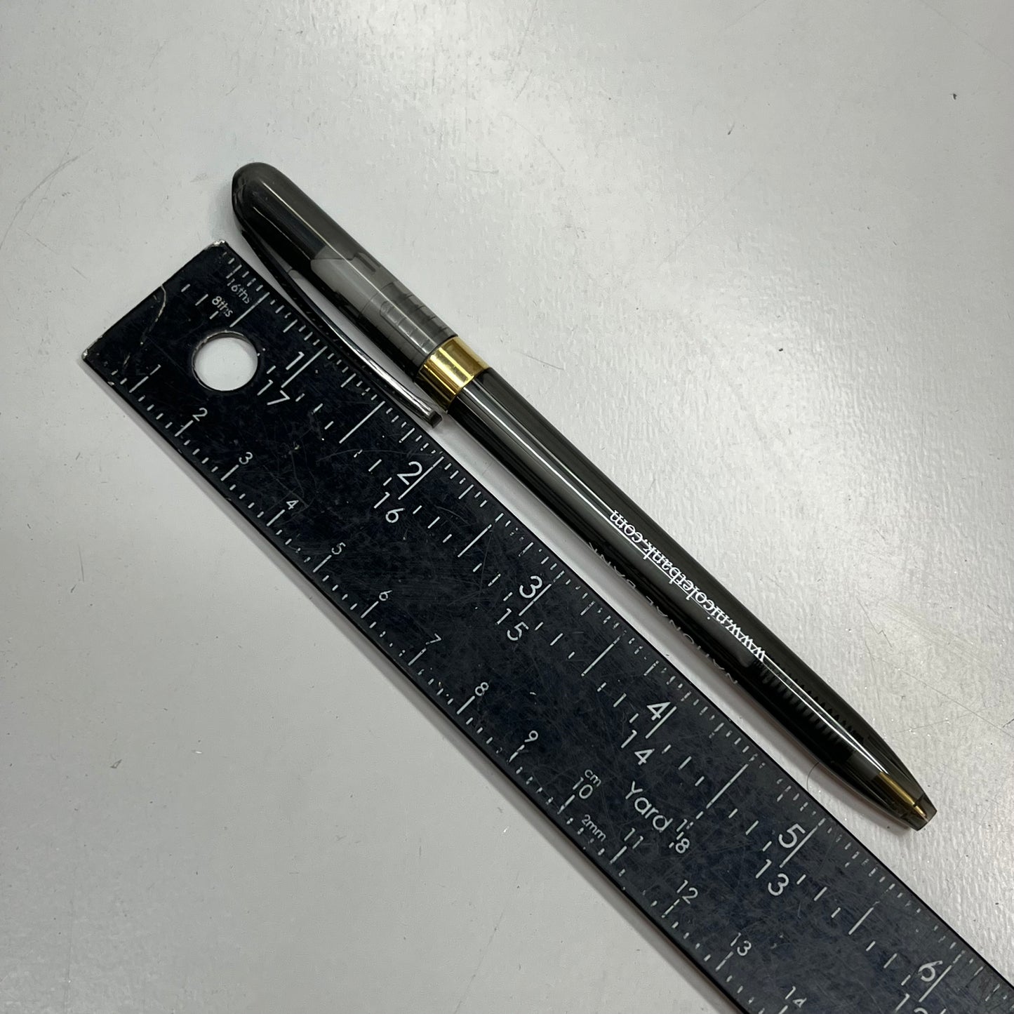 ZA@ NICOLET NATIONAL BANK (100 PACK) Ball Point Pen  5.5" Grey