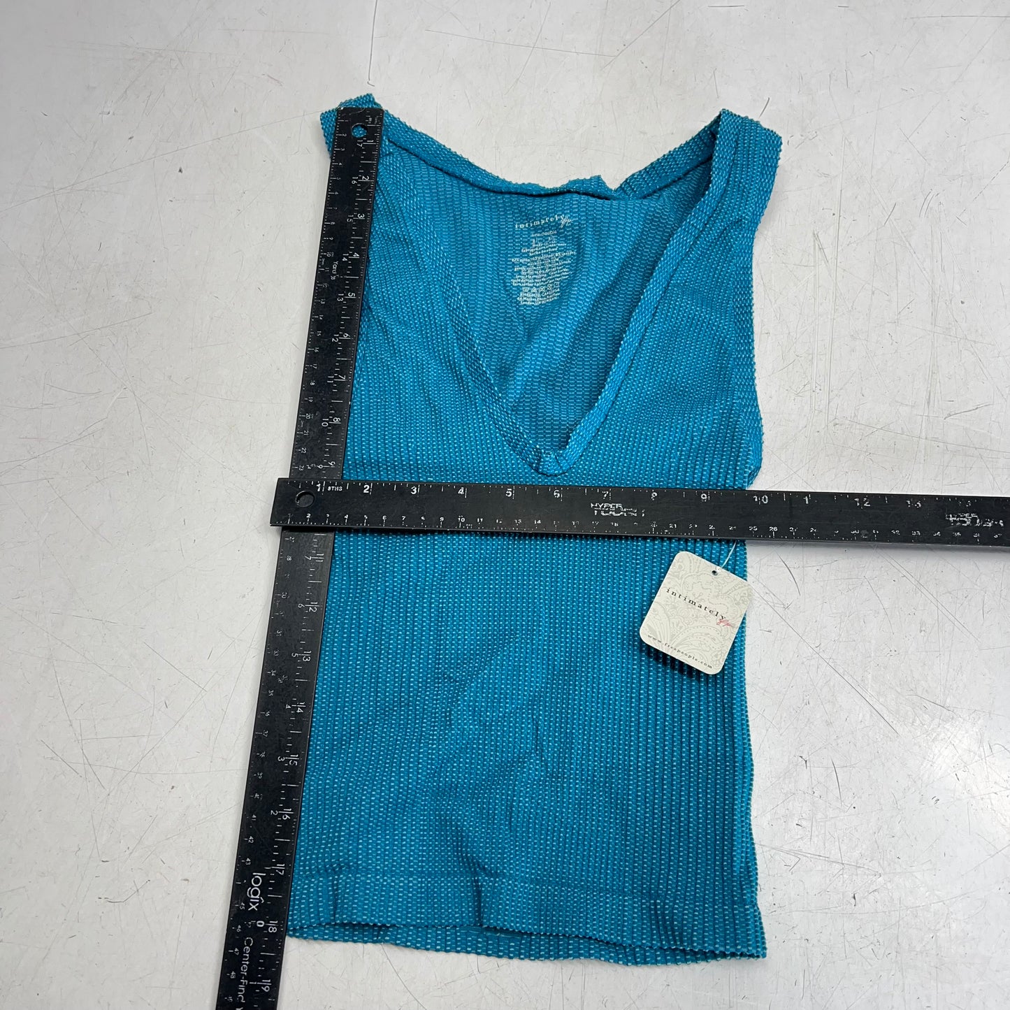 FREE PEOPLE Clean Slate Seamless Tank Women's Sz M Bayside Carpenter 105898563
