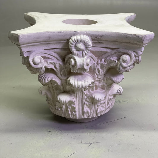 OUTWATER Decorative Resin Corinthian Capital For 6" Dia Fiberglass Columns White 734070